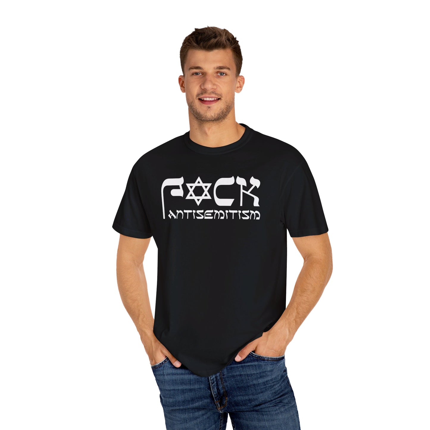 F✡︎CK Antisemitism T-Shirt (black/white)